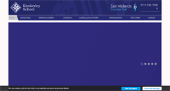 Desktop Screenshot of kimberleyschool.co.uk